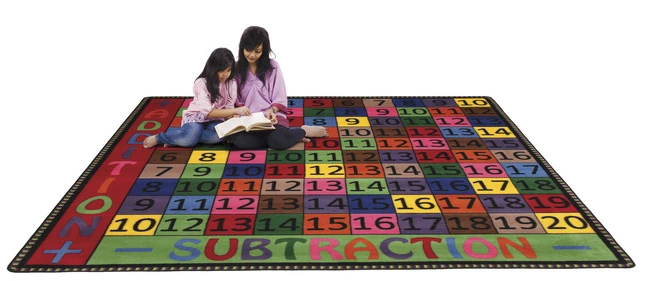 Best Sale π Flagship Carpets Addition And Subtraction Carpet, 6 X 6 Feet, Square π 4 Best Sale π Flagship Carpets Addition And Subtraction Carpet, 6 X 6 Feet, Square π - Image 2