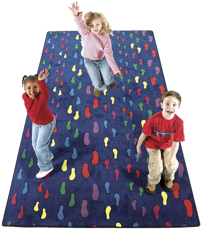 Outlet π Flagship Carpets Footprints Carpet, 6 X 9 Feet, Rectangle, 100% Nylon, Vinyl Backing π 3 Outlet π Flagship Carpets Footprints Carpet, 6 X 9 Feet, Rectangle, 100% Nylon, Vinyl Backing π