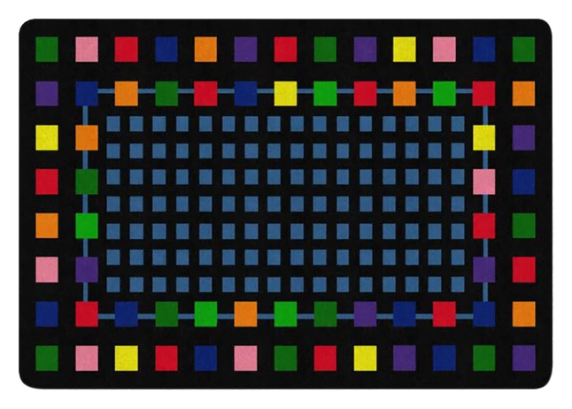 Best Pirce π₯ Flagship Carpets Rebordered Squares Carpet, 7 Feet 6 Inches X 12 Feet, Rectangle π 5 Best Pirce π₯ Flagship Carpets Rebordered Squares Carpet, 7 Feet 6 Inches X 12 Feet, Rectangle π - Image 3