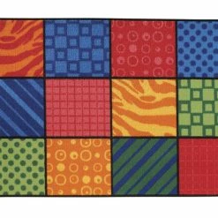 Wholesale 🌟 Carpets For Kids KID$Value Patterns At Play Rug, 3 Feet X 4 Feet 6 Inches, Rectangle, Multicolored 👏