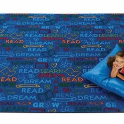 Alternative view of Deals 😀 Carpets For Kids Read To Dream Pattern Rug, 4 X 6 Feet, Rectangle, Multicolored 👏