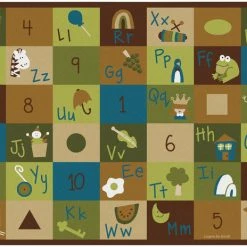 Best reviews of π€© Carpets For Kids Learning Block Carpet, 4 Feet 5 Inches X 5 Feet 10 Inches, Rectangle, Nature Colors, Brown π₯°