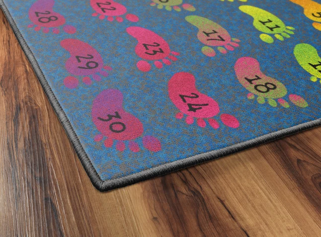 Outlet π€© Flagship Carpets Counting Feet Carpet, 4 X 6 Feet, Rectangle π 6 Outlet π€© Flagship Carpets Counting Feet Carpet, 4 X 6 Feet, Rectangle π - Image 4