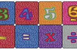 Flash Sale 🛒 Flagship Carpets Mathematic Carpet Squares, 18 X 18 Inches, Set Of 16 😉