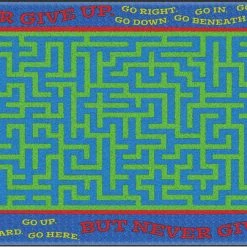 Budget 🎁 Flagship Carpets Never Give Up Rug, 4 X 6 Feet, Rectangle 🥰