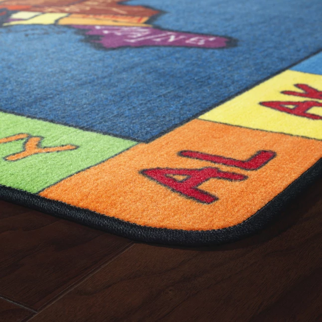Discount π Flagship Carpets My America Doodle Map Rug, 7 Feet 6 Inches X 12 Feet, Rectangle π 7 Discount π Flagship Carpets My America Doodle Map Rug, 7 Feet 6 Inches X 12 Feet, Rectangle π - Image 5