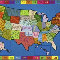 Discount π Flagship Carpets My America Doodle Map Rug, 7 Feet 6 Inches X 12 Feet, Rectangle π 8 Discount π Flagship Carpets My America Doodle Map Rug, 7 Feet 6 Inches X 12 Feet, Rectangle π -Childcraft Sales 1496205 E ecommfullsize