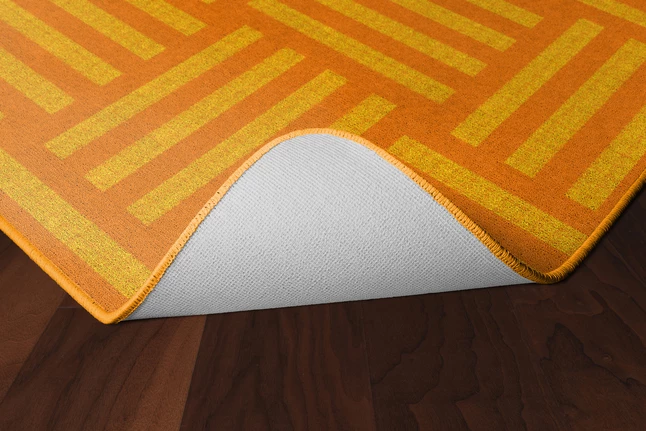 Discount π Flagship Carpets Hashtag Tone On Tone, 6 Feet X 8 Feet 4 Inches, Orange π 4 Discount π Flagship Carpets Hashtag Tone On Tone, 6 Feet X 8 Feet 4 Inches, Orange π - Image 2