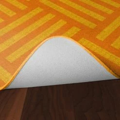 Alternative view of Brand new 🔥 Flagship Carpets Hashtag Tone On Tone, 7 Feet 6 Inches X 12 Feet, Orange 😀