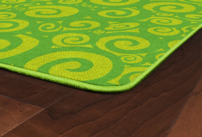 Top 10 π Flagship Carpets Swirl Tone On Tone, 7 Feet 6 Inches X 12 Feet, Lime 𧨠4 Top 10 π Flagship Carpets Swirl Tone On Tone, 7 Feet 6 Inches X 12 Feet, Lime 𧨠- Image 2