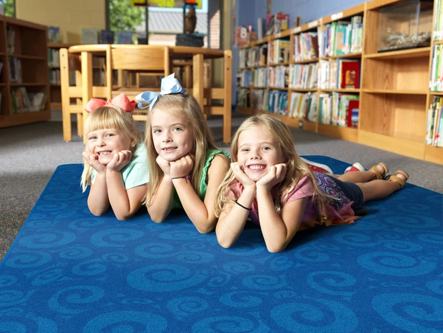 Cheapest π Flagship Carpets Swirl Tone On Tone, 7 Feet 6 Inches X 12 Feet, Blue π 4 Cheapest π Flagship Carpets Swirl Tone On Tone, 7 Feet 6 Inches X 12 Feet, Blue π - Image 2