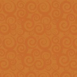 Hot Sale ✔️ Flagship Carpets Swirl Tone On Tone, Orange, 6 Feet X 8 Feet 4 Inches 👏