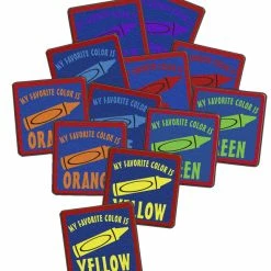 Top 10 π Flagship Carpets My Favorite Colors Carpet Seating Squares, 16 X 16 Inches, Set Of 12 π―