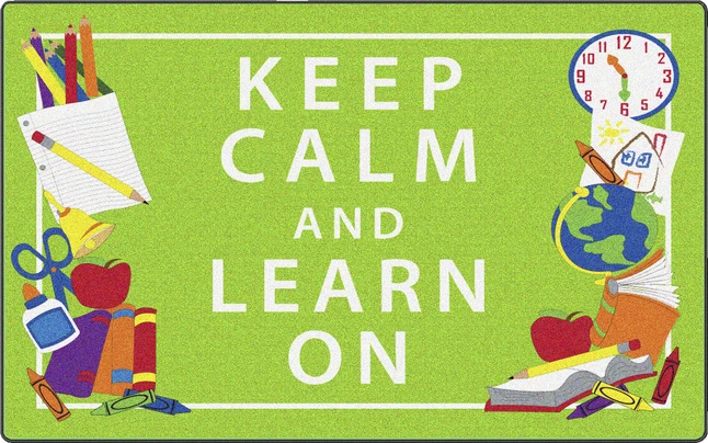 Promo π€© Flagship Carpets Keep Calm And Learn On Rug, 4 X 6 Feet, Rectangle, Green β 3 Promo π€© Flagship Carpets Keep Calm And Learn On Rug, 4 X 6 Feet, Rectangle, Green β