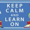 Brand new 🔥 Flagship Carpets Keep Calm And Learn On Rug, 2 X 3 Feet, Rectangle, Blue 🎁 -Childcraft Sales 1549612 ecommfullsize