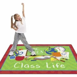 Best Sale 🔔 Flagship Carpets Class Life Rug, 4 X 6 Feet, Rectangle 🔔