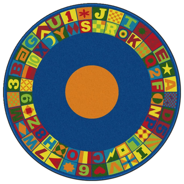New π Flagship Carpets Floors That Teach Carpet, 8 X 8 Feet, Round β¨ 3 New π Flagship Carpets Floors That Teach Carpet, 8 X 8 Feet, Round β¨