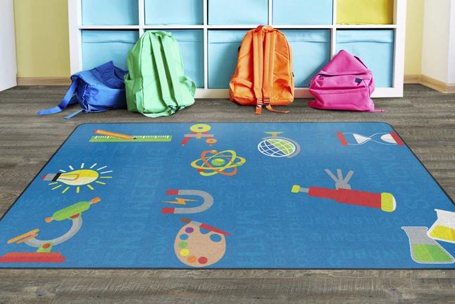 Discount π€© Flagship Carpets STEAM, 6 Feet X 8 Feet 4 Inches, Rectangle, Blue π 5 Discount π€© Flagship Carpets STEAM, 6 Feet X 8 Feet 4 Inches, Rectangle, Blue π - Image 3