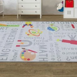 Alternative view of Hot Sale ✔️ Flagship Carpets STEAM Carpet, 7 Feet 6 Inches X 12 Feet, Rectangle, Gray 🛒