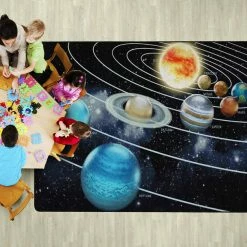 Buy 😀 Flagship Carpets Traveling The Solar System Carpet, 7 Feet 6 Inches X 12 Feet, Rectangle ⭐ -Childcraft Sales 1595575 D ecommfullsize 1