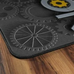 Alternative view of Best reviews of 👏 Flagship Carpets Creation Gears Carpet, 6 Feet X 8 Feet 4 Inches, Rectangle 🤩