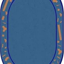 Wholesale 🛒 Childcraft Building Blocks Carpet, 8 X 12 Feet, Oval 🤩