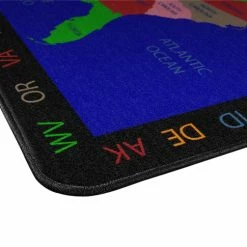 Alternative view of Deals ⌛ Childcraft Geography United States Of America Carpet, 6 X 9 Feet, Rectangle 🧨