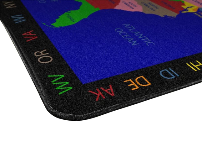 Deals β Childcraft Geography United States Of America Carpet, 6 X 9 Feet, Rectangle 𧨠4 Deals β Childcraft Geography United States Of America Carpet, 6 X 9 Feet, Rectangle 𧨠- Image 2
