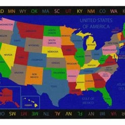 Coupon π― Childcraft Geography United States Of America Carpet, 8 X 12 Feet, Rectangle β