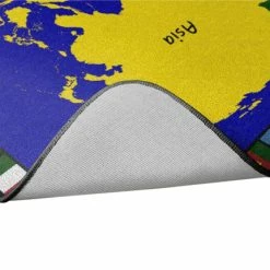 Alternative view of Wholesale 🥰 Childcraft Geography World Map Educational Carpet, 6 X 9 Feet ⌛