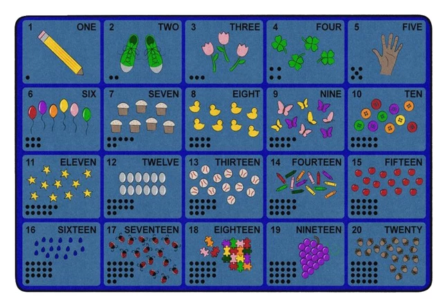 Budget π₯° Childcraft Learn To Count Carpet, 6 X 9 Feet, Rectangle π 3 Budget π₯° Childcraft Learn To Count Carpet, 6 X 9 Feet, Rectangle π