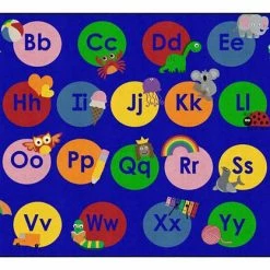 Buy 🥰 Childcraft ABC Furnishings Learning A-Z Educational Carpet, 8 X 12 Feet, Rectangle 🎁