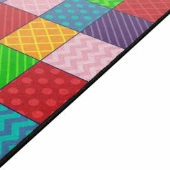 Coupon 👏 Childcraft ABC Furnishings Pattern Squares Carpet, 4 Feet X 6 Feet, Rectangle 🛒 -Childcraft Sales 2010992 B ecommfullsize