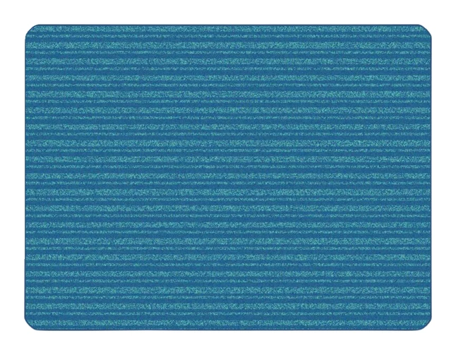 Buy π Carpets For Kids KIDSoft Subtle Stripes Solid Carpet, 6 X 9 Feet, Rectangle, Blue And Teal π 3 Buy π Carpets For Kids KIDSoft Subtle Stripes Solid Carpet, 6 X 9 Feet, Rectangle, Blue And Teal π
