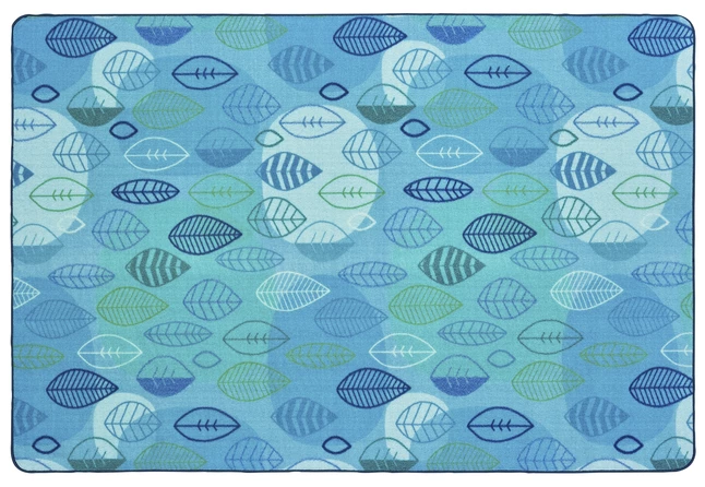 Buy β Carpets For Kids Peaceful Spaces Leaf Carpet, 6 X 9 Feet, Rectangle, Blue π 3 Buy β Carpets For Kids Peaceful Spaces Leaf Carpet, 6 X 9 Feet, Rectangle, Blue π