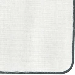 Alternative view of Brand new 💯 Carpets For Kids KIDSoft Subtle Stripes Solid Carpet, 6 X 9 Feet, Rectangle, Gray And Blue 🧨