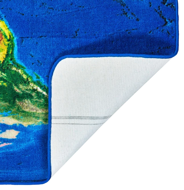 Promo π― Carpets For Kids Learn Our Earth Map Carpet, 4 X 8 Feet, Rectangle, Blue βοΈ 5 Promo π― Carpets For Kids Learn Our Earth Map Carpet, 4 X 8 Feet, Rectangle, Blue βοΈ - Image 3