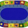 Promo 😍 Childcraft Bilingual Carpet, 8 X 12 Feet, Oval 😉 -Childcraft Sales 2024816 A ecommfullsize