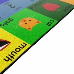 Alternative view of Flash Sale ❤️ Childcraft Bilingual Carpet, 8 X 12 Feet, Rectangle 🤩