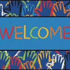 Best Pirce 👏 Carpets For Kids KID$Value Hands Together Rug, 4 X 6 Feet, Rectangle, Multicolored 🛒