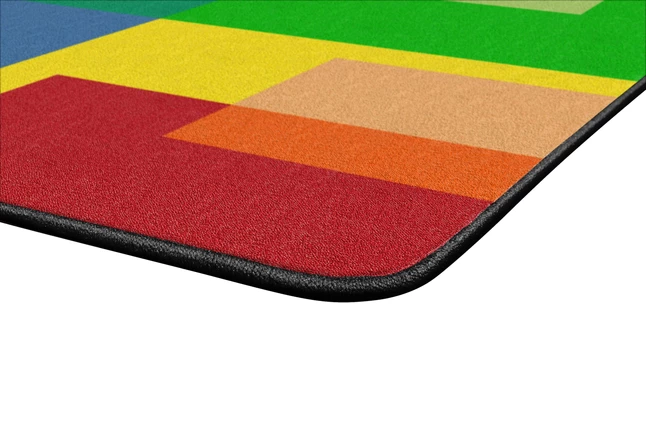 Buy π Childcraft Geo Squares Carpet, 6 X 9 Feet, Rectangle 𧨠4 Buy π Childcraft Geo Squares Carpet, 6 X 9 Feet, Rectangle 𧨠- Image 2