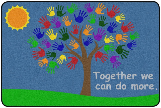 New π Childcraft Together Tree Carpet, 4 X 6 Feet, Rectangle π 3 New π Childcraft Together Tree Carpet, 4 X 6 Feet, Rectangle π
