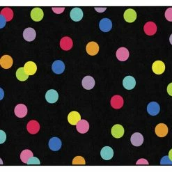 Cheapest 🔔 Schoolgirl Style Just Teach Rainbow Polka Dots Rug, 5 Feet X 7 Feet 6 Inches ❤️