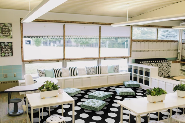 Best Sale ❤️ Schoolgirl Style Simply Stylish Black & White Polka Dot Rug, 7 Feet 6 Inches X 12 Feet ✔️ 6 Best Sale ❤️ Schoolgirl Style Simply Stylish Black & White Polka Dot Rug, 7 Feet 6 Inches X 12 Feet ✔️ - Image 4