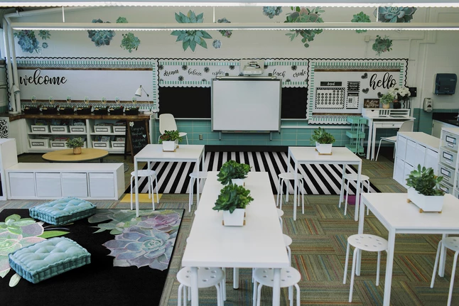 Buy β Schoolgirl Style Simply Stylish Black & White Stripe Rug, 7 Feet 6 Inches X 12 Feet 𧨠4 Buy β Schoolgirl Style Simply Stylish Black & White Stripe Rug, 7 Feet 6 Inches X 12 Feet 𧨠- Image 2