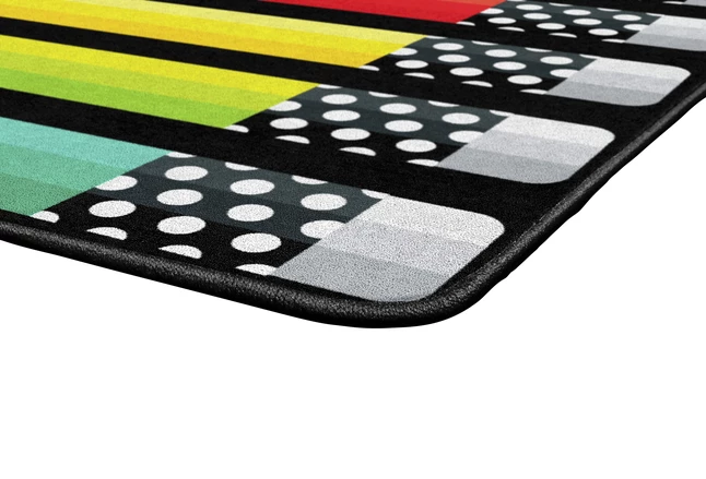 Buy π₯° Schoolgirl Style Black & White Stylish Brights Pencils Rug, 5 Feet X 7 Feet 6 Inches π 4 Buy π₯° Schoolgirl Style Black & White Stylish Brights Pencils Rug, 5 Feet X 7 Feet 6 Inches π - Image 2