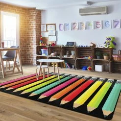 Buy π₯° Schoolgirl Style Black & White Stylish Brights Pencils Rug, 5 Feet X 7 Feet 6 Inches π 8 Buy π₯° Schoolgirl Style Black & White Stylish Brights Pencils Rug, 5 Feet X 7 Feet 6 Inches π -Childcraft Sales 2089096 D ecommfullsize
