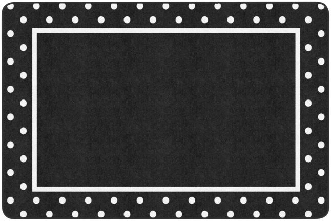 Flash Sale β Schoolgirl Style Black & White Simply Stylish Tropical Polka Dot Rug, 7 Feet 6 Inches X 12 Feet π 3 Flash Sale β Schoolgirl Style Black & White Simply Stylish Tropical Polka Dot Rug, 7 Feet 6 Inches X 12 Feet π