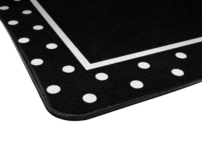Flash Sale β Schoolgirl Style Black & White Simply Stylish Tropical Polka Dot Rug, 7 Feet 6 Inches X 12 Feet π 4 Flash Sale β Schoolgirl Style Black & White Simply Stylish Tropical Polka Dot Rug, 7 Feet 6 Inches X 12 Feet π - Image 2