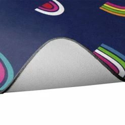 Alternative view of Flash Sale 🔥 Childcraft ABC Furnishings All Over Rainbows Area Rug, 6 X 9 Feet, Rectangle 🌟